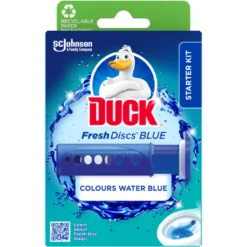 Toalettgel Duck Fresh Discs Colouring, marin doft, 36ml