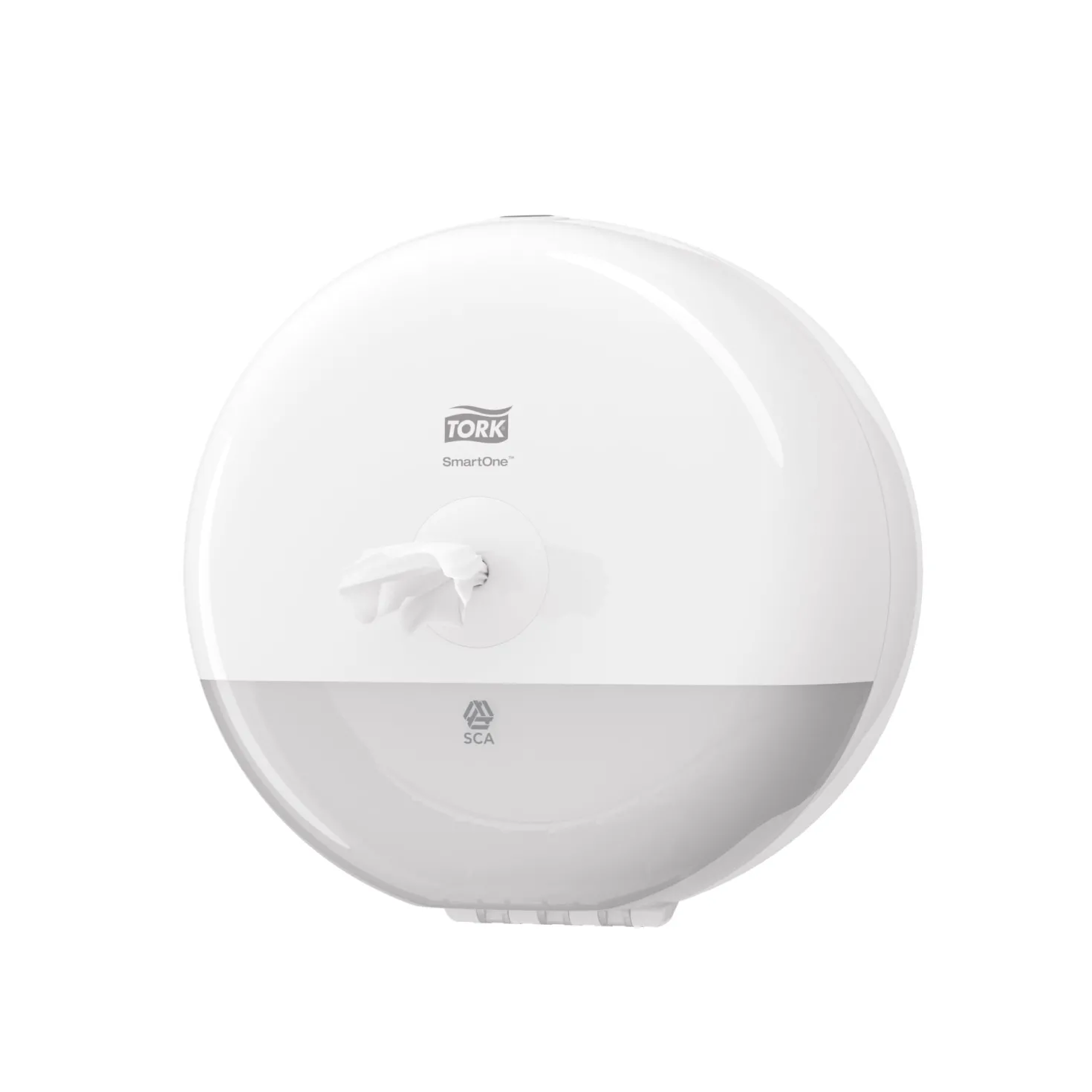 Toalettpappersdispenser Tork T9 SmartOne Mini, vit