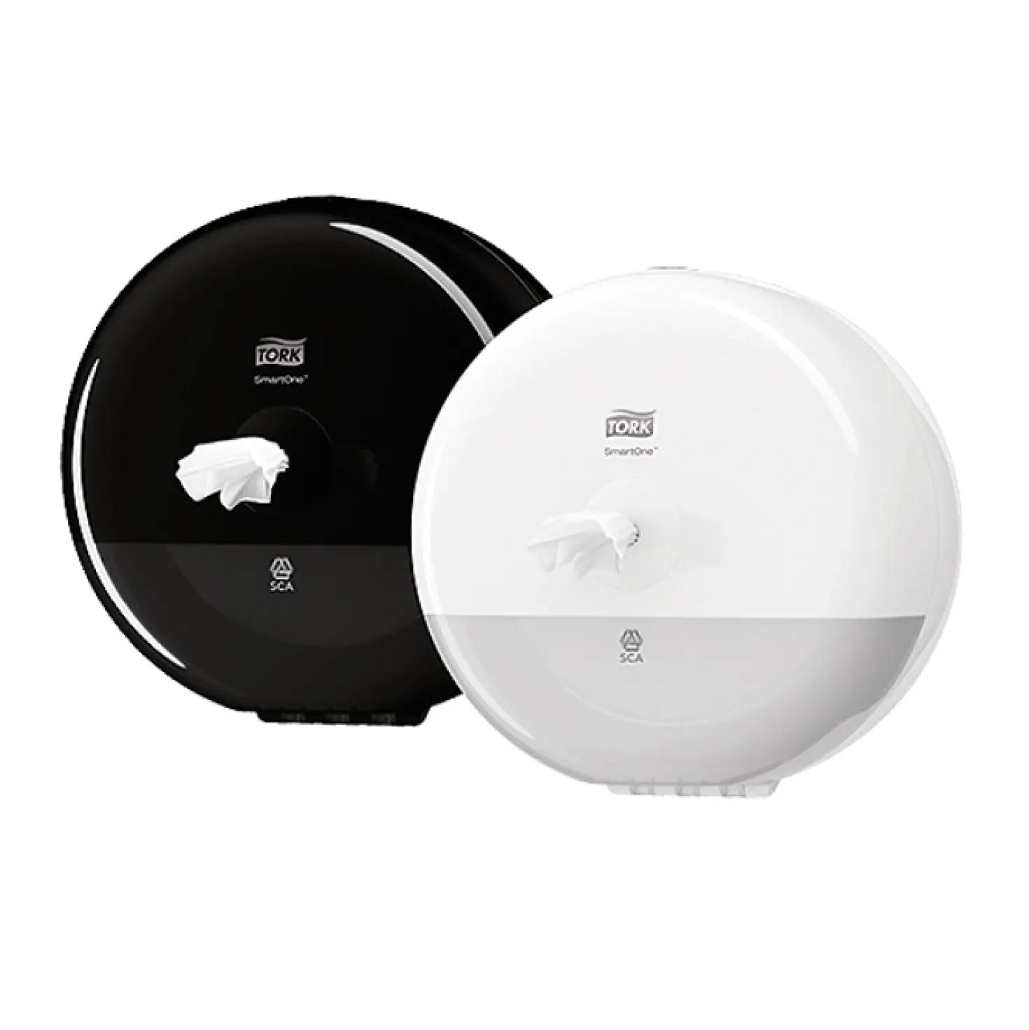 Toalettpappersdispenser Tork T9 SmartOne Mini, svart