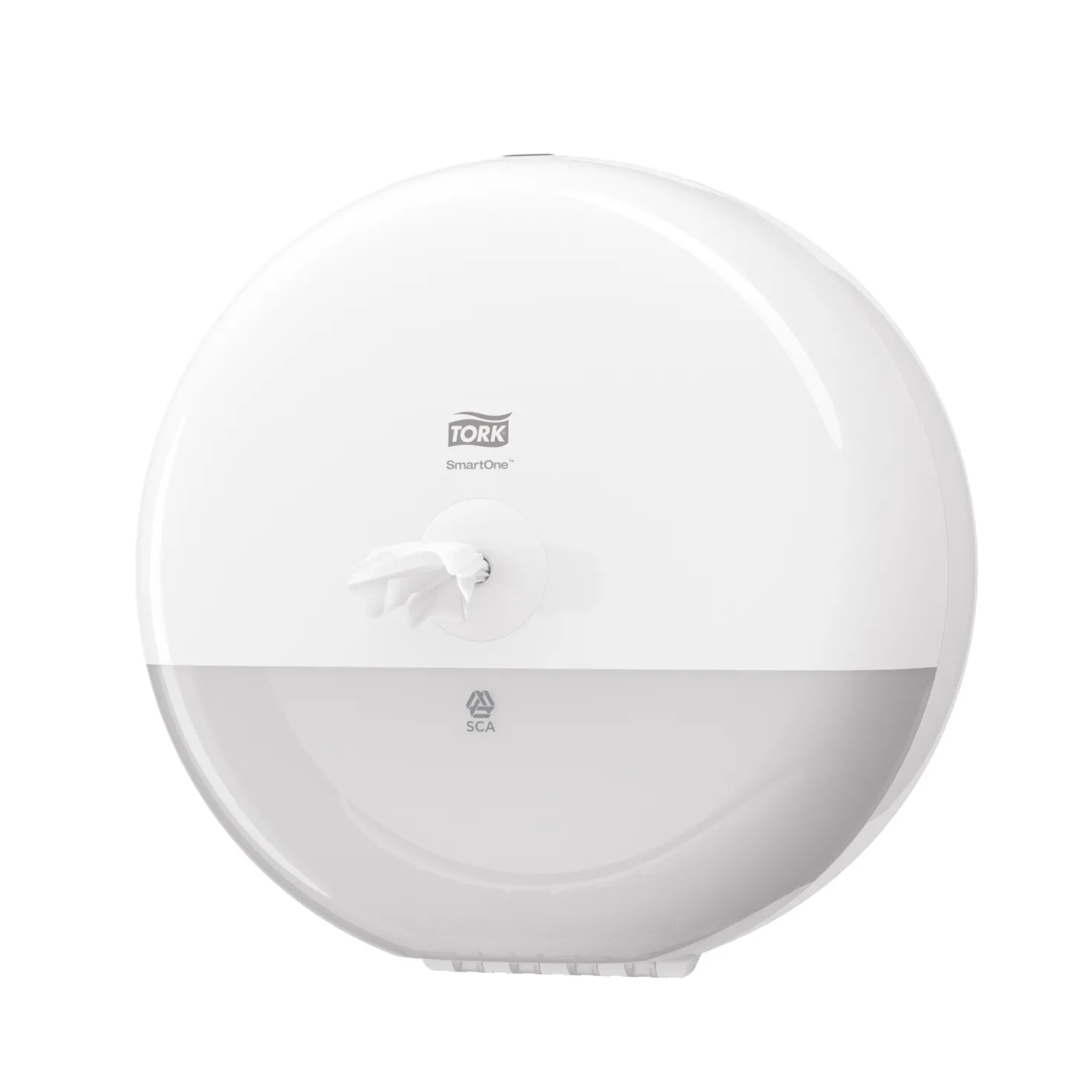 Toalettpappersdispenser Tork T8 SmartOne, vit