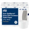 Toalettpapper Tork OptiServe T7 Extra Mjukt, kärnlöst, 3-lager, 18 rullar