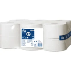 Toalettpapper Tork T2 Advanced Mini Jumbo, 2-lager, 170m, 12 rl