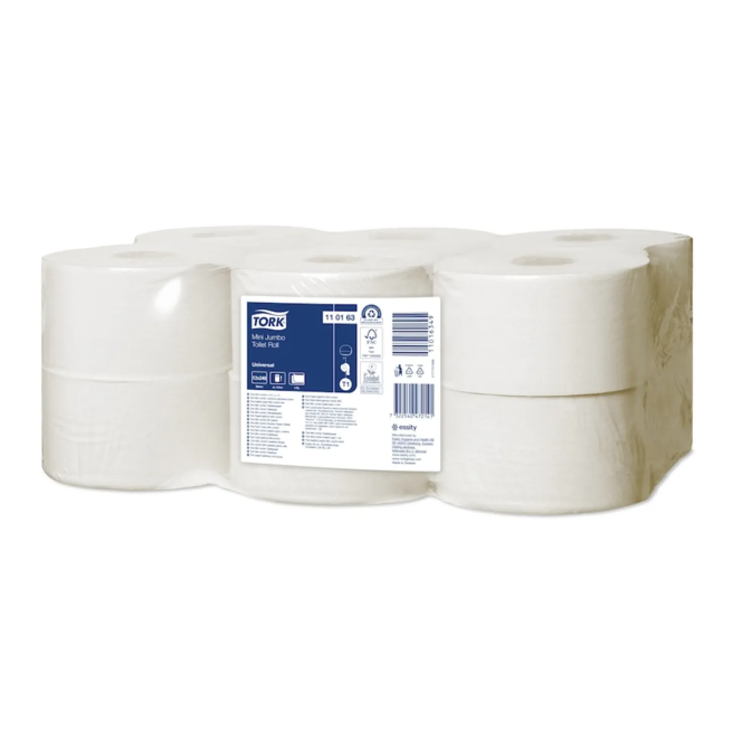 Toalettpapper Tork T2 Advanced Mini Jumbo, 170m, 12 rl/fp