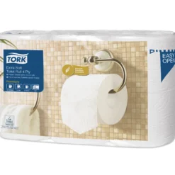 Toalettpapper Tork T4 Premium 4-lags, extra mjukt, vit, 42 rullar
