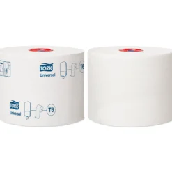 Toalettpapper Tork T6 Universal Mid-size 1-lags, vit, 27 rullar