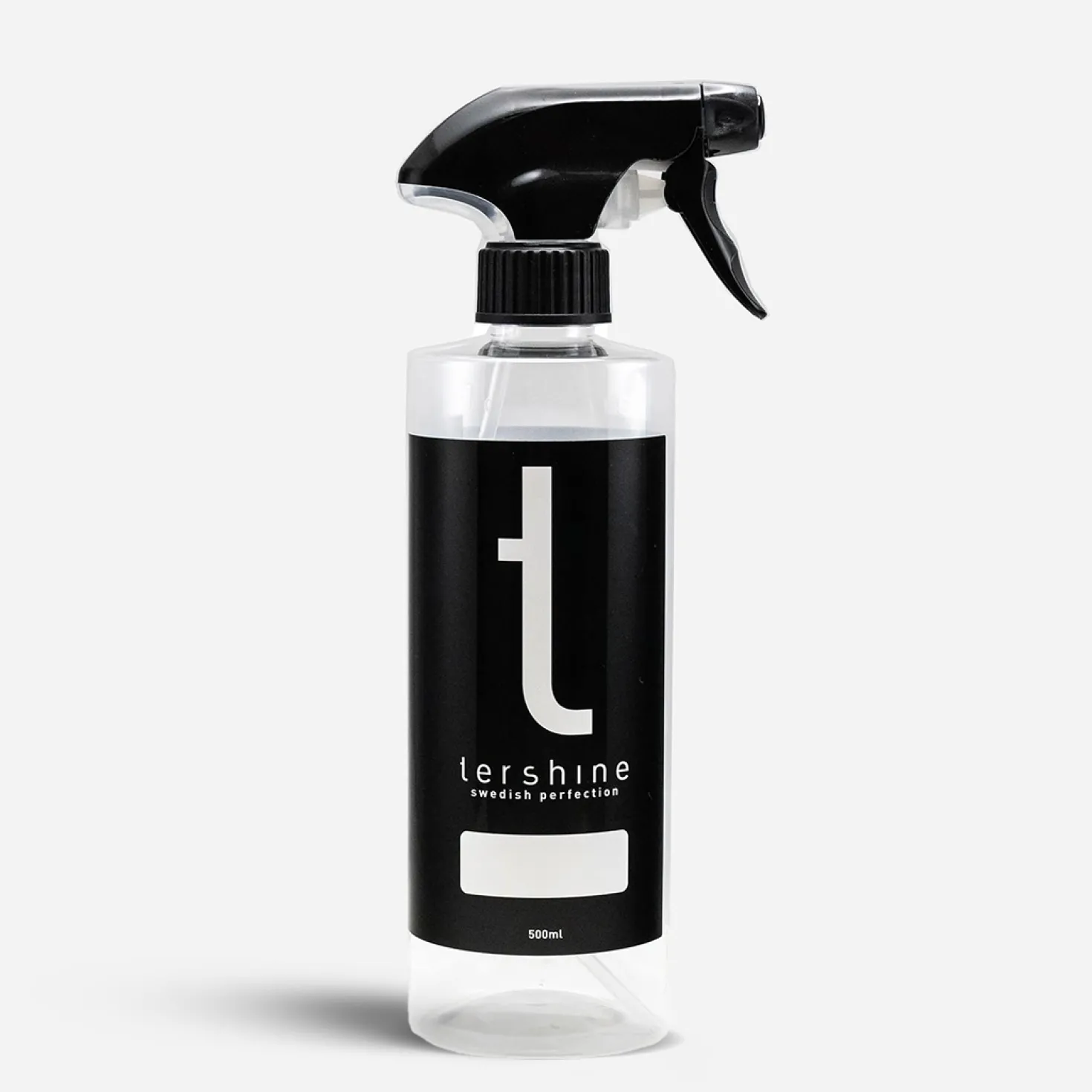 Tomflaska Tershine med trigger, skrivbar etikett, 500 ml