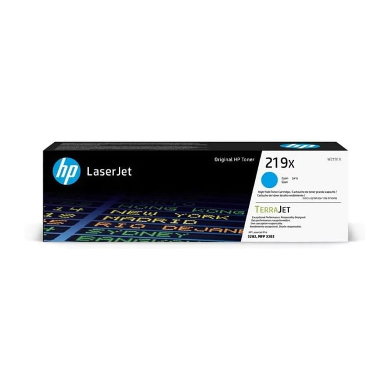 Toner HP High Yield LaserJet cyan 2500 sidor