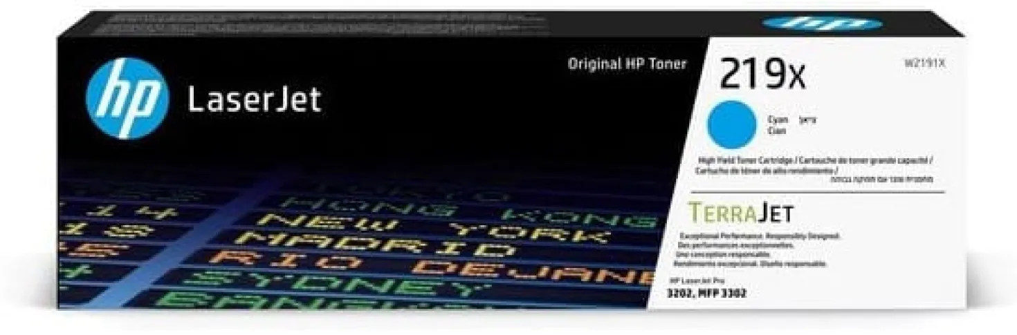 Toner HP High Yield LaserJet cyan 2500 sidor