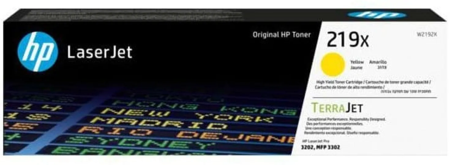 Toner HP High Yield LaserJet gul 2500 sidor