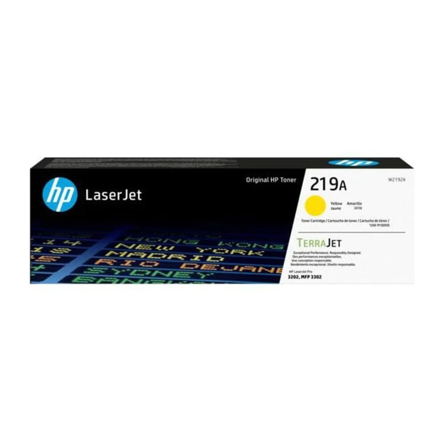 Toner HP LaserJet gul 1200 sidor