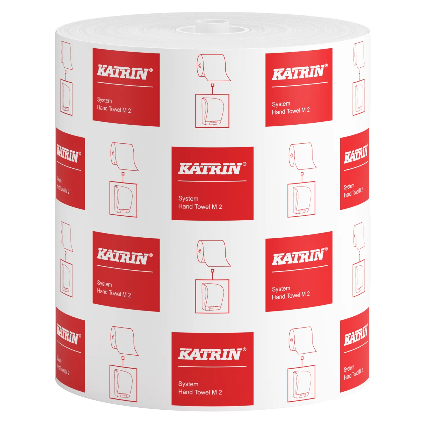 Torkpapper Katrin Classic M2, 2-lags, 170m, 6 rullar
