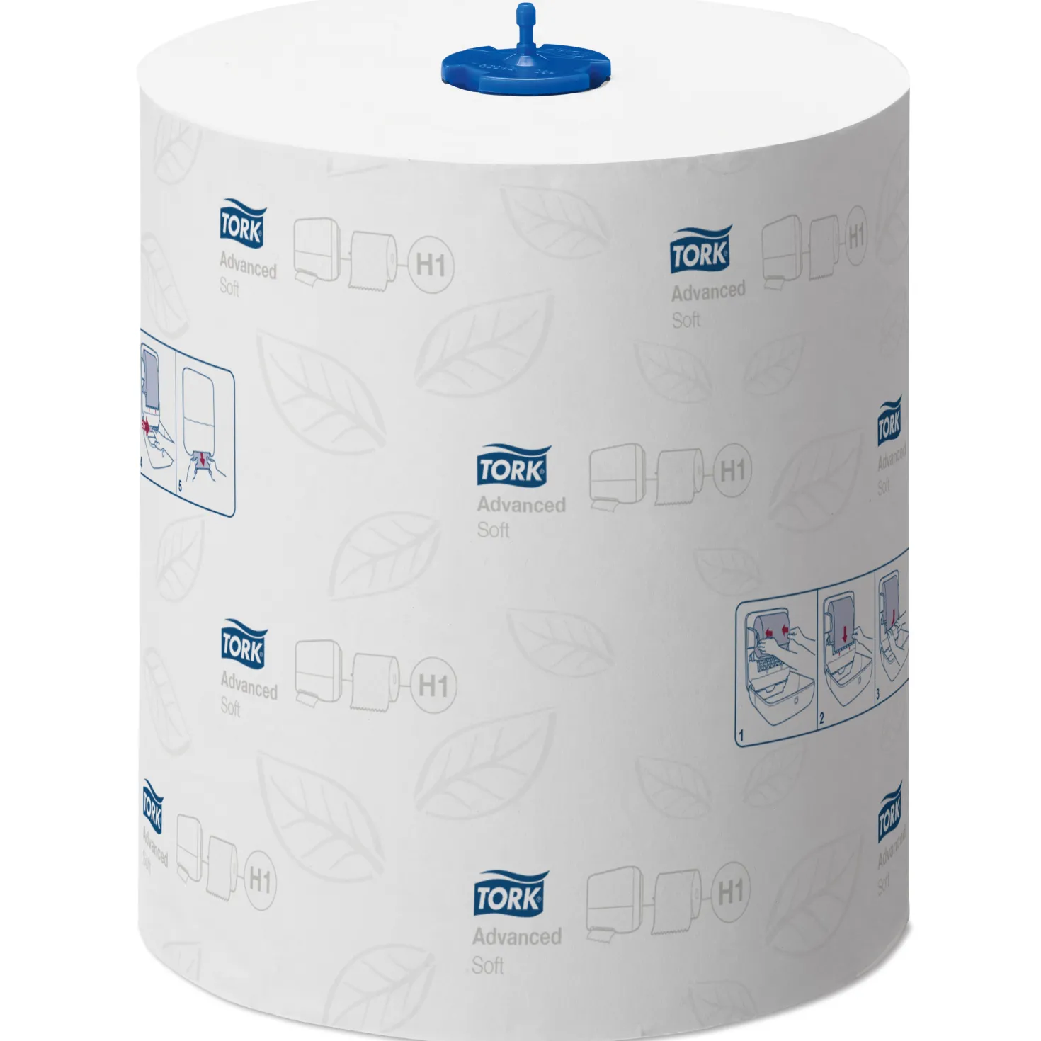 Torkpapper rulle Tork H1 Advanced Soft, 2-lags, 150m, 6 rl