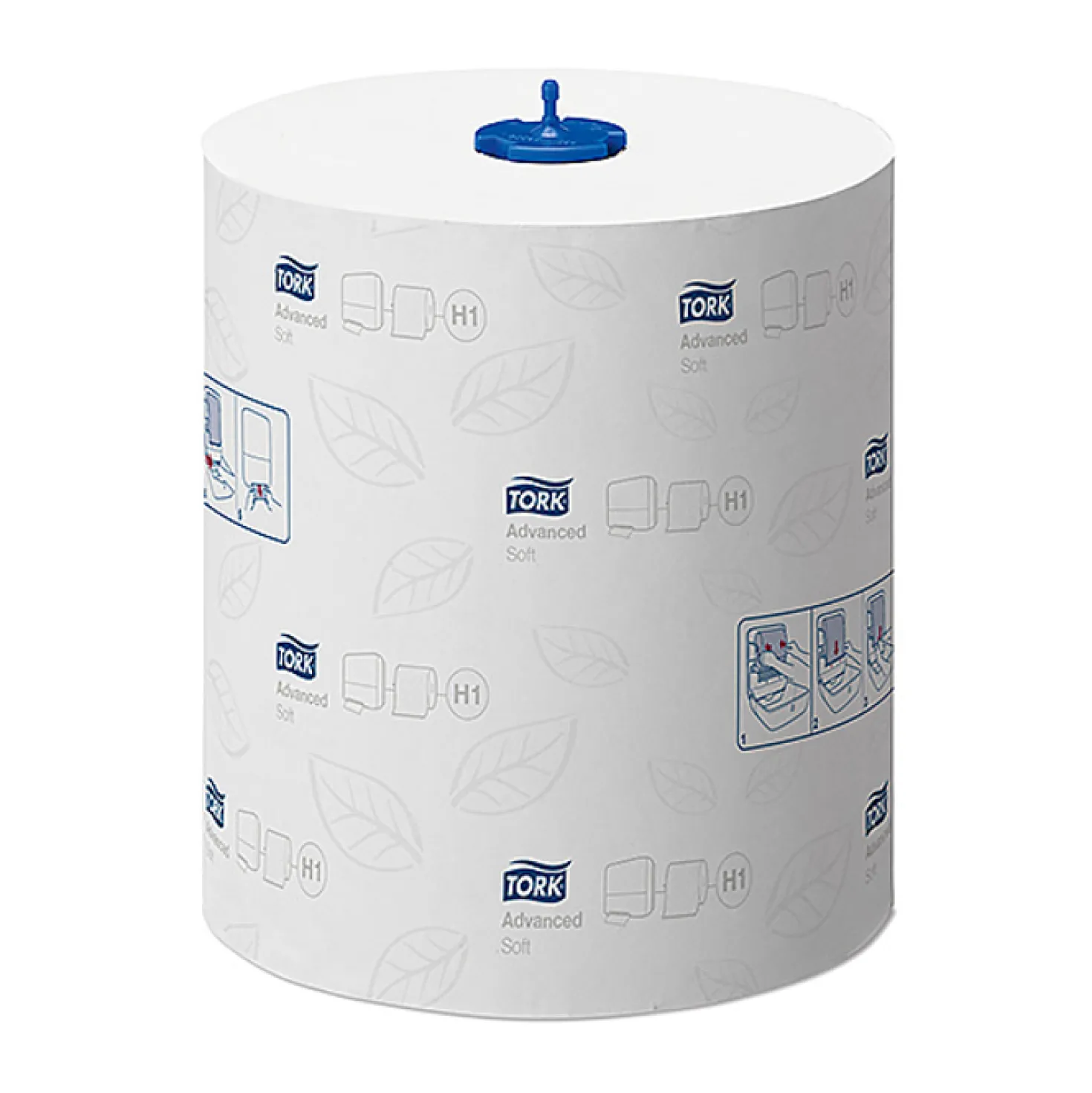 Torkpapper rulle Tork H1 Advanced Soft, 2-lags, 150m, 6 rl