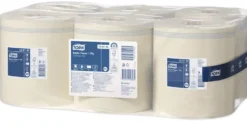 Torkpapper Tork M2 Basic Centrummatat, vit, 6 rullar