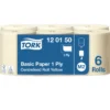 Torkpapper Tork M2 Universal Centralmatat, gul, 300m, 6 rullar