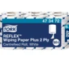 Torkpapper Tork Reflex M4 Centrummatat, 2-lags vit, 6 rullar