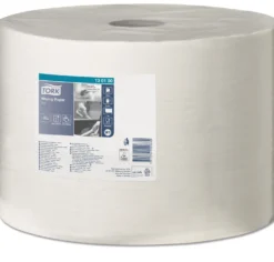 Torkpapper Tork W1, vit, 1-lags, 24,5 cm, 1000 m