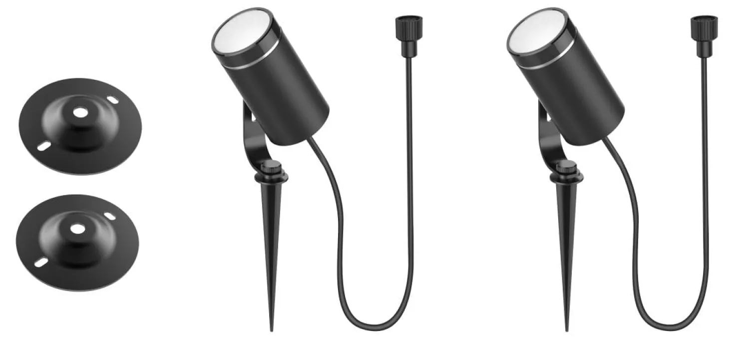 Trädgårdsbelysning Deltaco SMART HOME SH-GLK01, 2 lampor, RGB + 2700K
