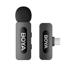 Trådlös mikrofon BOYA BY-V10 V2.0 Mini, USB-C, 2.4GHz, 1 sändare