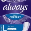 Trosskydd Always Dailies Large Extra Protect, doftfri, 52 st