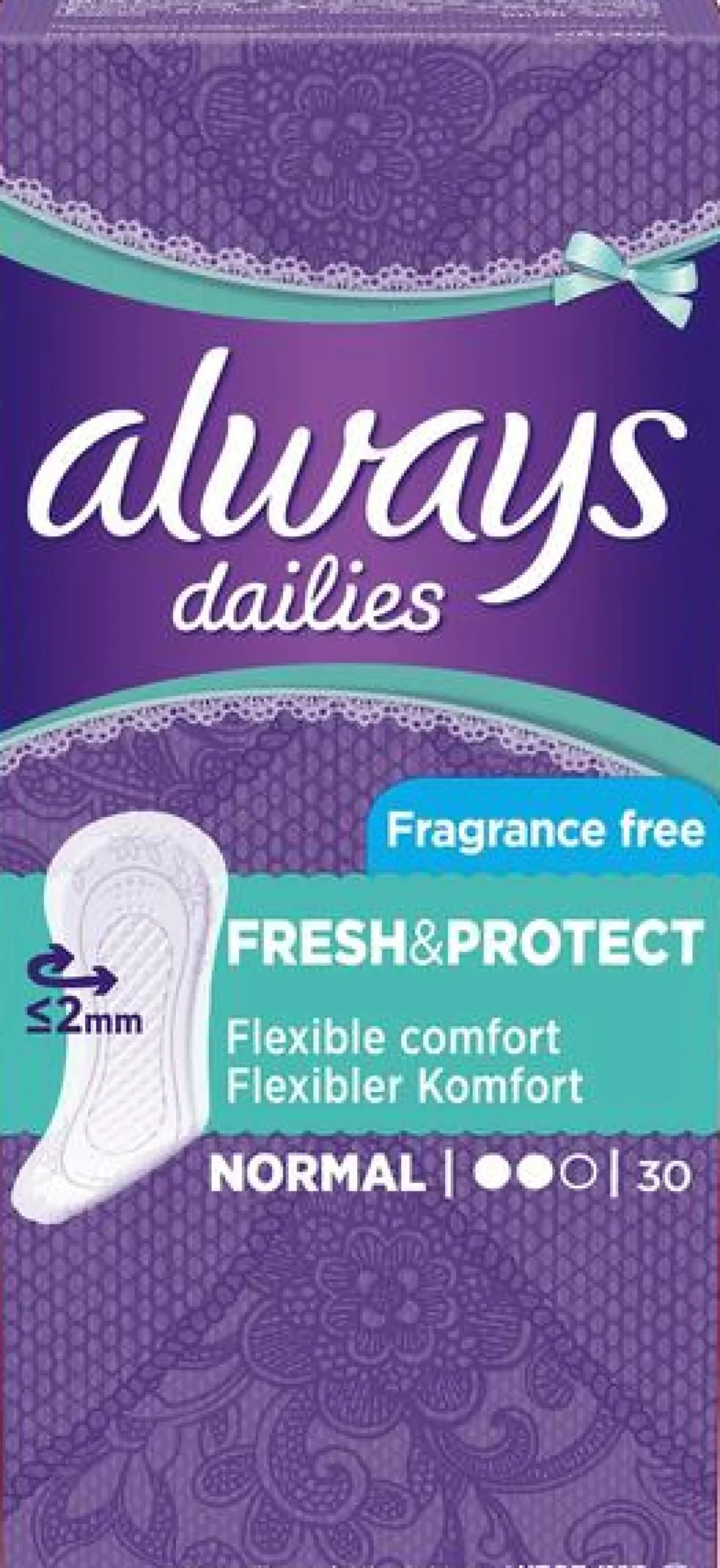 Trosskydd Always Normal Liner SP Oparfymerad, 30 st