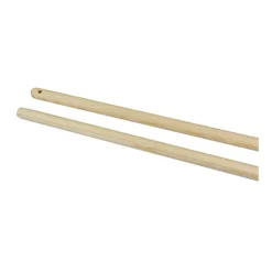 Träskaft Hygienteknik Olackerat, 150 cm, standardgänga
