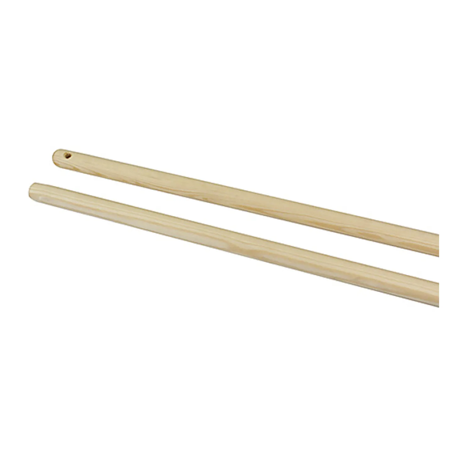 Träskaft Hygienteknik Olackerat, 150 cm, standardgänga