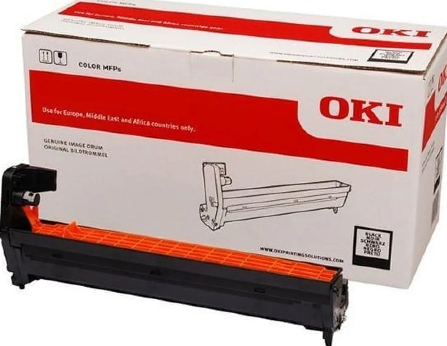 Trumma OkI C612 svart