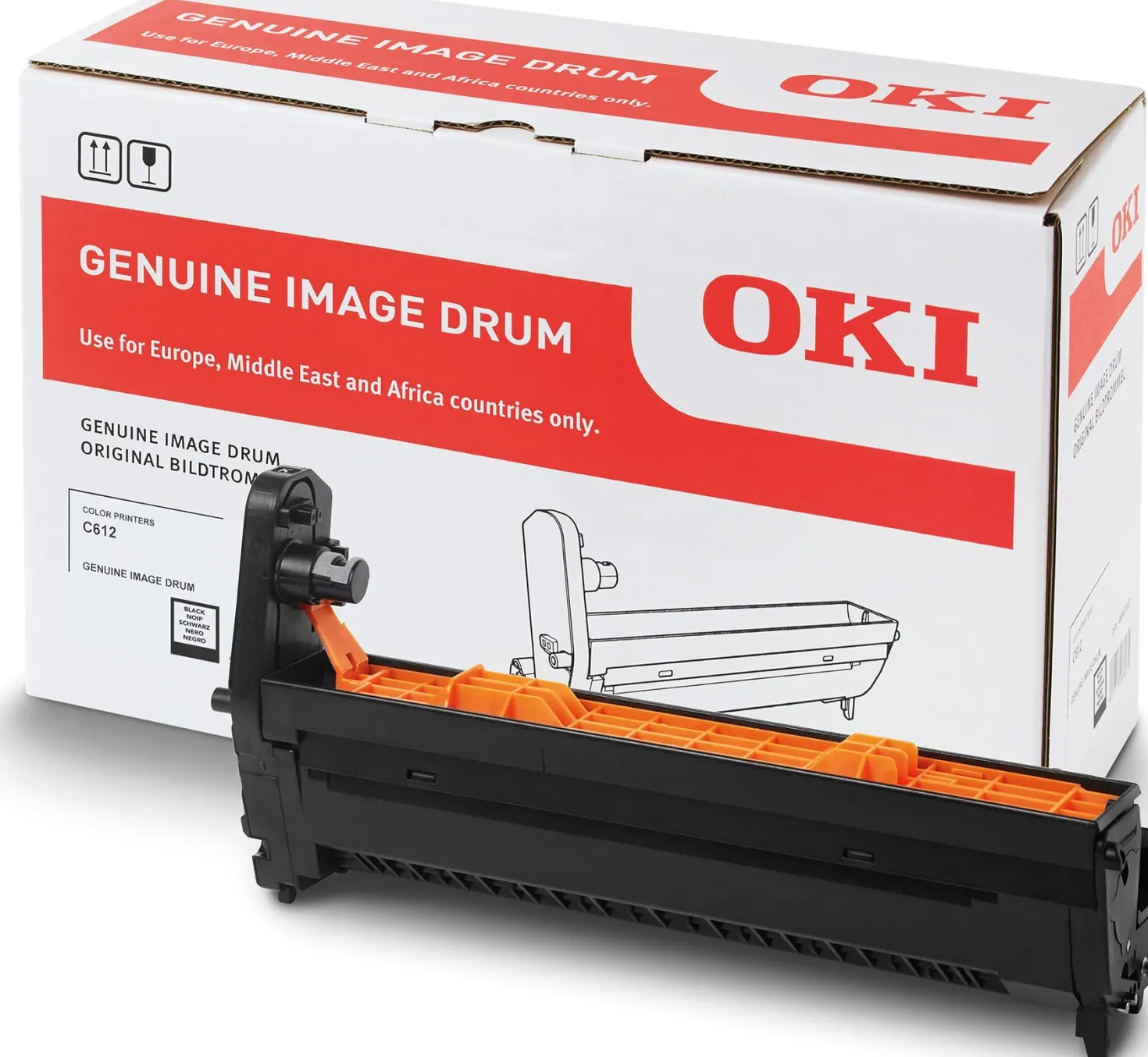 Trumma OkI C612 svart