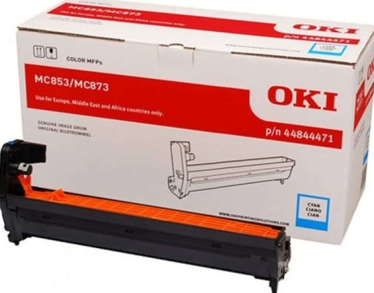 Trumma OKI MC873 Cyan