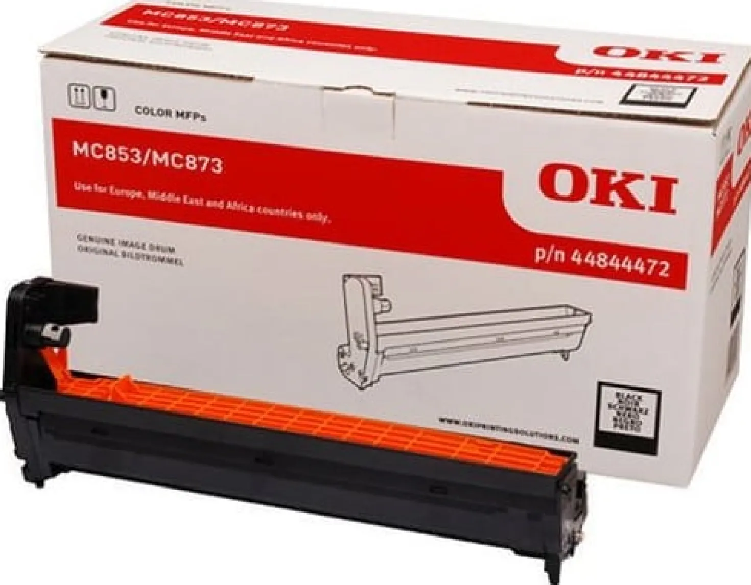 Trumma OKI MC873 svart