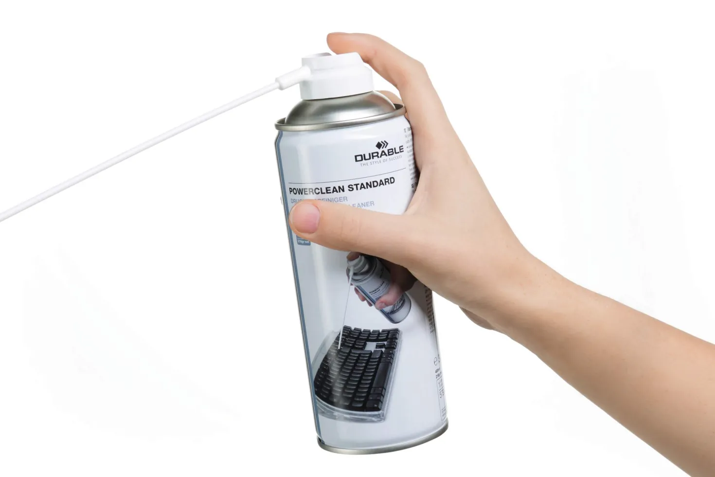 Tryckluftssprej Durable Powerclean Standard, 400 ml