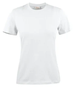 T-shirt Dam Printer Heavy, bomull, figursydd, vit