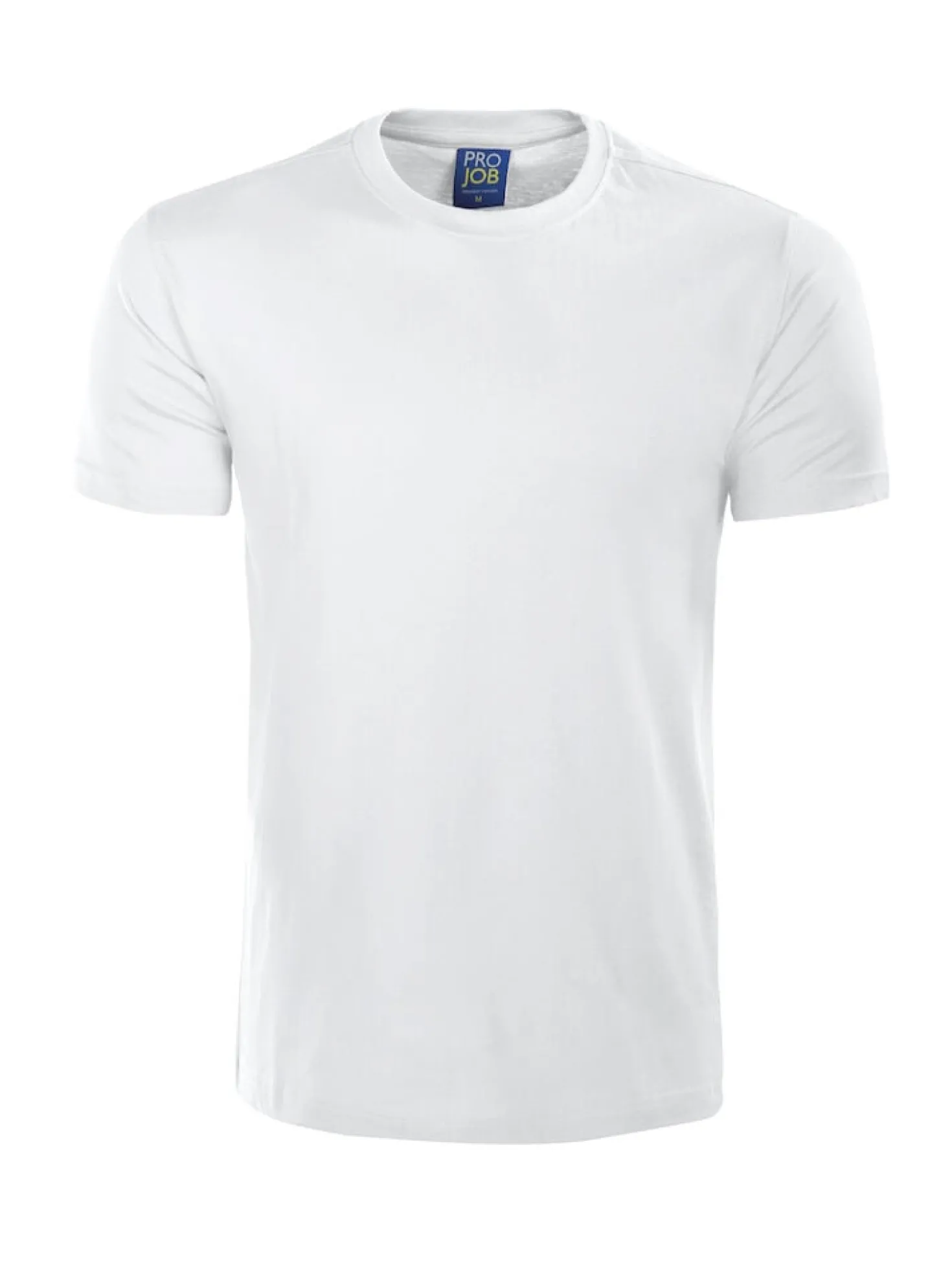 T-shirt Projob 2016 Herr, 100% bomull, vit
