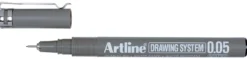 Tuschritpenna Artline Drawing System 0.05, svart