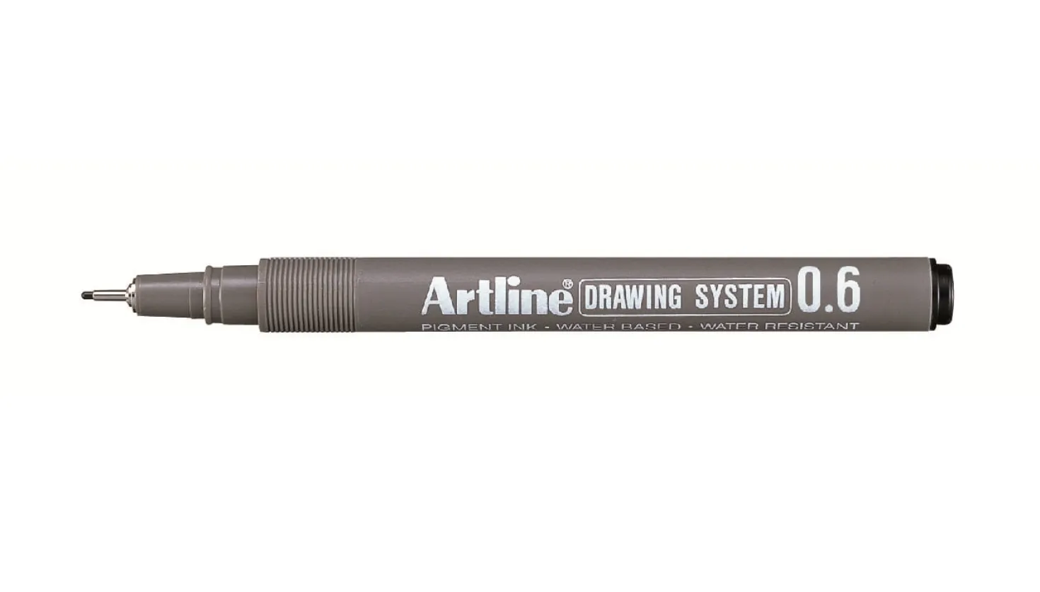 Tuschritpenna Artline Drawing System, 0,6 mm, svart