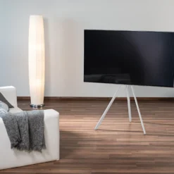 TV-golvstativ Hama 00220871, vit, 37–75 tum, fristående