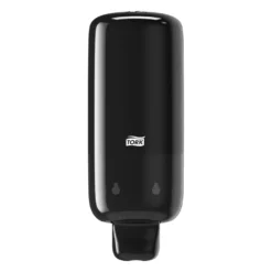 Tvåldispenser Tork S4 Svart, skumtvål och handdesinfektion, 2500 doser