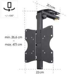 TV-takfäste Hama VESA 200x200, 19–46 tum, svart