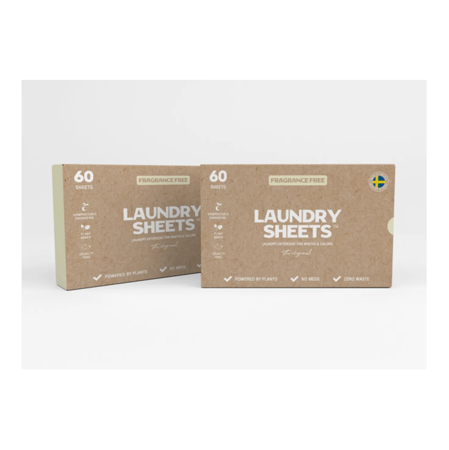 Tvättark Laundry Sheets Parfymfri, 60 ark