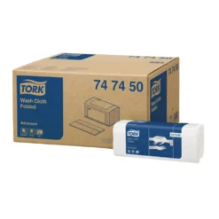 Tvättlapp Tork Advanced 747450, vit, 25x19 cm, 1600 st