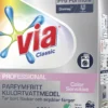 Tvättmedel Via Color Sensitive Parfymfritt, Svanenmärkt, 8,32 kg