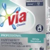 Tvättmedel Via Sensitive Oparfymerad, färgtvätt, 8,32 kg