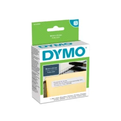 Universaletikett Dymo LW Avtagbar, 19x51 mm, vit, 500 st