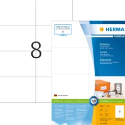 Universaletikett Herma Premium 105x74 mm, vit, 800 st