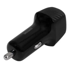 USB Billaddare Deltaco KAB-USBC-CAR120, USB-C PD 20W, USB-A 18W, 38W