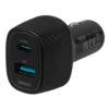 USB Billaddare Deltaco, USB-C PD 45W, USB-A 18W, 63W total