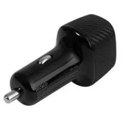 USB Billaddare Deltaco, USB-C PD 45W, USB-A 18W, 63W total