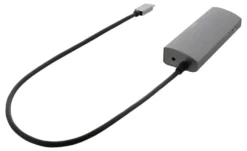 USB-C Hub Deltaco med RJ45 Nätverksadapter, 3x USB-A, 5 Gbit/s