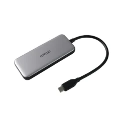 USB-C Hub Deltaco 4-port, 5 Gbps, Power Delivery 100 W